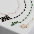 Miniatyrbillede 7 af 10: 1 Meter Cube Beads Chains Bead Chain TRANSPARENT transparent