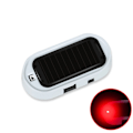 Miniatyrbillede 1 af 10: Strobe advarselslys Anti-tyveri advarselslampe HVID RØDT LYS White Red light-Red light