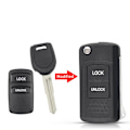 Miniatyrbillede 8 af 9: Remote Key Shell Case Fob Case HØJRE KLING HØJRE KLING Right Blade