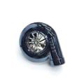 Miniatyrbilde 1 av 8: Bil Luftfrisker Bil Vindmølle Ornament SVART Black