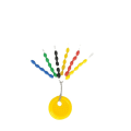 Miniatyrbillede 5 af 9: 10 STK Float Space Beans Float Fishing Bobber MCYLINDER CYLINDER Mcylinder