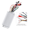 Miniatyrbillede 4 af 9: E-cykelcontroller Intelligent Two Mode 36V/48V 500W