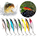 Miniatyrbilde 4 av 8: 3 stk Synkende Minnow Wobblers fiskesluk 6 6 6