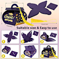Miniatyrbillede 3 af 10: 12stk slikæske Gaveæske SORT 12STK 12STK Black 12Pcs-12Pcs