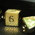 Miniatyrbilde 3 av 10: Gullbelegg terningterningsett ROSEGULL rose gold