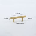 Miniatyrbilde 8 av 10: Håndtak Skuff HUL CC 96MMC C Hole CC 96mmC