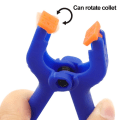 Miniatyrbillede 5 af 10: 1 Stk/10 Stk Fjederklemme Håndstik 10 STK SORT 10 STK SORT 10pcs black