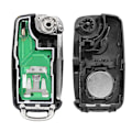 Miniatyrbillede 4 af 10: Fjernbetjening Flip Key Bil Fjernbetjening 2 KNAPPER 2 KNAPPER 2 buttons
