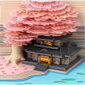 Miniatyrbild 3 av 5: Memo Pad Art 3D Sticky Notes Marriage Tree Notepad