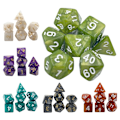 Pikkukuva 6 / 8: 7 kpl / set DND Dice Polyhedral Dice STYLE 3 STYLE 3 Style 3