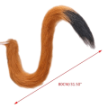 Miniatyrbilde 2 av 10: Fox Tail Masquerade Tail KHAKI khaki