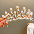 Miniatyrbillede 1 af 10: Princess Crown Tiaras Pandebånd STYLE 1 STYLE 1 Style 1