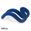 Pikkukuva 1 / 8: 10 kpl Flocking Vaateteline Vaateripustin SININEN blue
