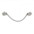 Miniatyrbilde 1 av 10: Cardigan Clip Sjal Brosje ANTIKK SØLVSTIL 1 STIL 1 Antique Silver Style 1-Style 1