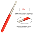 Miniatyrbillede 1 af 10: Optrækkelig Teaching Stick Whiteboard Pointer Pen RØD 1M 1M Red 1m-1m
