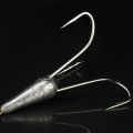 Miniatyrbillede 4 af 10: 1/2 STK Blysynkevægt fiskekrog Fiskediskantkroge 2pcs4Hook-30g