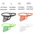 Miniatyrbillede 4 af 10: Sexet undertøj See Through Thong ORANGE XL orange XL