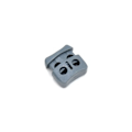 Miniatyrbillede 1 af 9: 4 stk Fjedersnor Låse Toggle Stopper GRÅ Grey