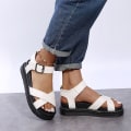 Miniatyrbillede 6 af 9: 1 Par Chunky Sandaler Casual Hjemmesko SORT EU37 black EU37