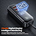 Miniatyrbillede 7 af 10: USB Biloplader Biltelefon Oplader Biladapter