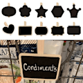 Pikkukuva 6 / 10: 10 kpl / set Blackboard Clip -ilmoitustaulu 04 04 04