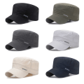 Pikkukuva 8 / 10: Military Cap Flat Top Caps TUMMANHARMAA dark grey