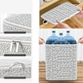 Miniatyrbillede 8 af 10: Opbevaringspose til tøj Quilt Opbevaringskurv 220L 220L