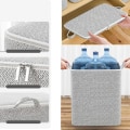 Miniatyrbillede 8 af 10: Tøj Opbevaringspose Quilt Opbevaringskurv 150L 150L