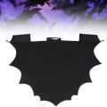 Miniatyrbillede 4 af 10: Black Bat Wing Cape Bat Wing Cloak 110 110