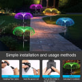 Miniatyrbillede 10 af 10: Led Solar Lights Solar Fiberoptisk Lampe STIL 1 STIL 1 Style 1