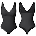 Pikkukuva 1 / 10: Bodysuit Shapewear Laihdutusalusvaatteet MUSTA S black S