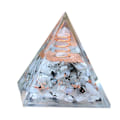 Pikkukuva 1 / 9: Crystal Column Pyramid Energy Orgone Stone 6cm 6cm