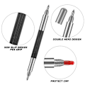 Miniatyrbillede 10 af 10: 8 styks Scribing Pen Tip Scriber Keramik Glasgravering