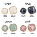 Miniatyrbillede 2 af 10: 10 stk Tøjknapper Skjorteknapper SORT 16MM10STK 10STK black 16MM10pcs-10pcs