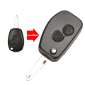 Miniatyrbillede 1 af 10: Fjernbetjent bilnøglekasse Bilnøgleskal 2 KNAPPER NE72 2 KNAPPER NE72 2 Buttons NE72