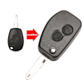 Pikkukuva 1 / 10: Kaukosäädin auton case Auton avainkotelo 2 PAINIKE NE72 2 PAINIKE NE72 2 Buttons NE72