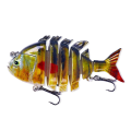 Miniatyrbilde 3 av 10: Multi Section Fishing lokke Minnow Bait 3 3 3