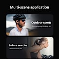 Pikkukuva 5 / 10: Bone Conduction -kuulokkeet Langattomat kuulokkeet MUSTA black