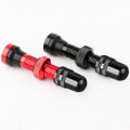 Miniatyrbilde 6 av 10: 1/2 stk Schrader A/V ventiler Amerikansk ventil SVART 40MM2STK 2STK Black 40mm2pcs-2pcs