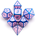 Miniatyrbild 1 av 10: 7st DND Metal Dice Set Game Dice 06 06
