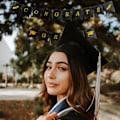 Miniatyrbild 8 av 10: Grattis Graduation Banner Hanging Banner C C C