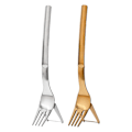 Miniatyrbillede 4 af 10: Vandmelon Fork Slicer Vandmelon Slicer Cutter GULD Gold