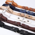 Pikkukuva 5 / 10: Soljeton Invisible Belt Nahkainen vyötärö CAMEL camel