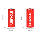 Miniatyrbilde 4 av 10: 10stk Kabelendelokk Hus Ferrules Crimps SORT 4MM Black 4mm