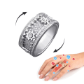 Miniatyrbillede 7 af 8: Gear Spinner Ringe Geometriske ROSE GULD STØRRELSE 10 STØRRELSE 10 rose gold size 10-size 10