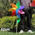 Miniatyrbillede 10 af 10: Farverige solsikkevindmøller Layout Pinwheels Legetøj 2 2 2