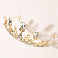 Miniatyrbilde 7 av 10: Rhinestone Queen Crown Barokk Queen Crown SØLV Silver