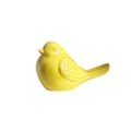 Miniatyrbilde 1 av 9: 2stk Keramiske Fugler Porselens Fuglefigur Statue GUL yellow