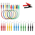 Miniatyrbillede 1 af 7: 22 STK Multimeter Testledninger Tilbage Probes Kit Pins Alligator Clip