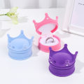 Miniatyrbilde 9 av 10: Krone Ring Smykkeskrin Smykker Organizer Oppbevaring ROSA Pink